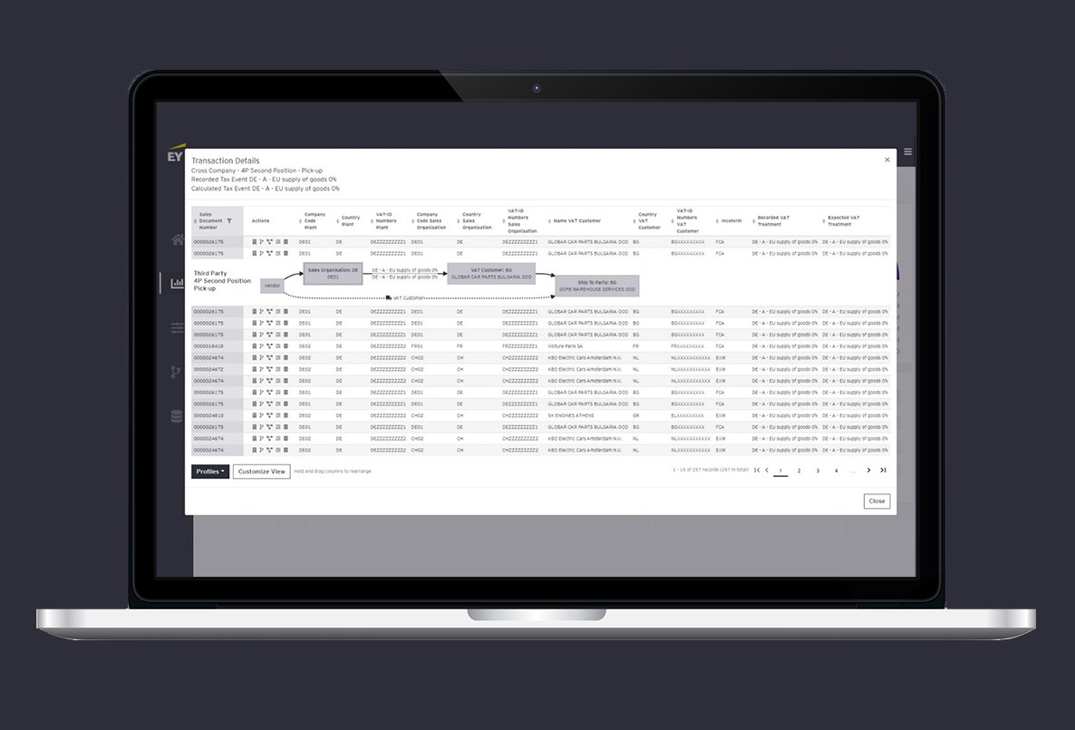 EY Digital Tax Intelligence for SAP Screenshot 2